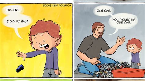 this dad s funny comics are for anyone with a threenager huffpost life