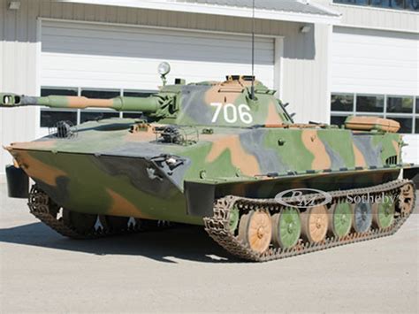 pt  light amphibious tank  littlefield collection  rm auctions