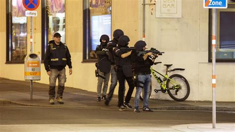 four civilians one attacker dead in vienna attack police