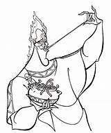 Hades Villains Hercules Book Outlines Animados Popular Mickey sketch template