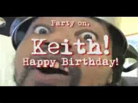 happy birthday keithgp youtube