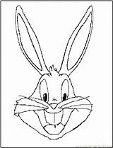 Bugs Bunny Coloring Pages Gangster Getcolorings Printable sketch template