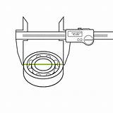 Caliper Lotties sketch template