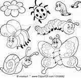 Colorat Insecte Planse Copii Fluturi Fise Pentru Desene Gradinita Primavara Lucru Ladybug Seres Vivos Insect Albine Tutoriale Fluturas Fluturasi Colorear sketch template