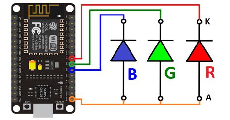 wiring diagram rgb led common anode