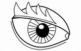 Eye Coloring Pages sketch template