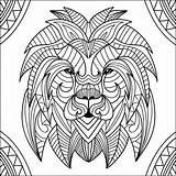 Lion Coloring Lions Tete Leones Adultos Colorare Coloriages Adulti Disegni Tête Roi Justcolor Judah Erwachsene Lowen Lowe Malbuch Motifs Tigre sketch template