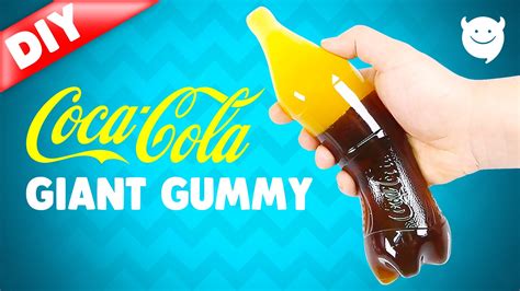 How To Make Giant Gummy Cola Bottle Diy Coca Cola Jelly