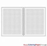 Notebook Colouring Children Coloring Sheet Title sketch template