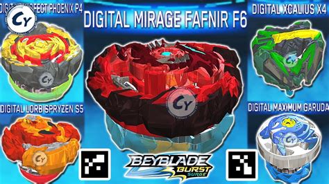 update dark mirage fafnir qr codes beyblade burst surge app atzankye collab