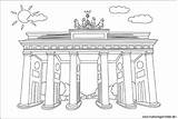 Tor Brandenburger Malvorlage Ausdrucken Malvorlagen Erwachsen sketch template