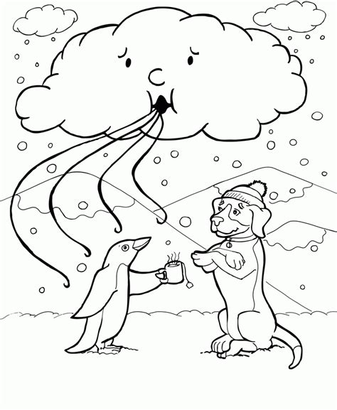 weather coloring pages worksheets coloring pages