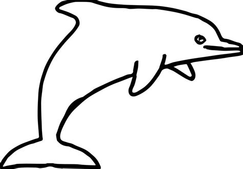 dolphin coloring page  wecoloringpagecom