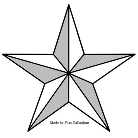 large star template  print clipart  clipart