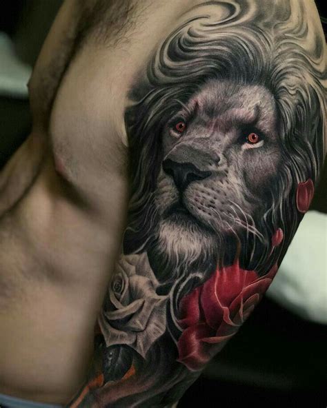 ♥♥♥ 21 Tattoo Tattoo Arm Mann Lion Arm Tattoo Tier Tattoo Lion