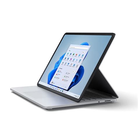 buy microsoft surface laptop studio  touchscreen laptop platinum intel  gen