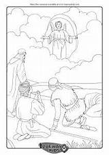 Angels Shepherds Colouring Sheperds sketch template