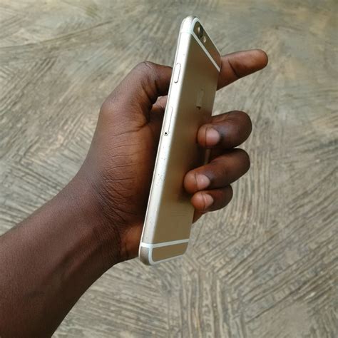 gold apple iphone  gb   sales technology market nigeria
