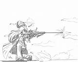Sniper Cal Tf2 sketch template