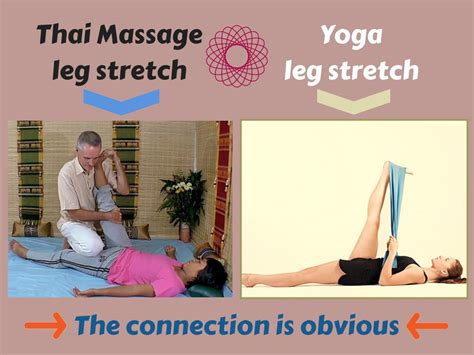 yoga practitioners are natural thai massage therapist the two are