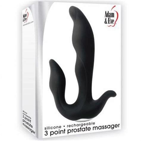 adam and eve 3 point prostate massager sex toys at adult