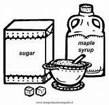 Zucchero Azucar Alimenti Azúcar Colorea Disegnidacoloraregratis sketch template