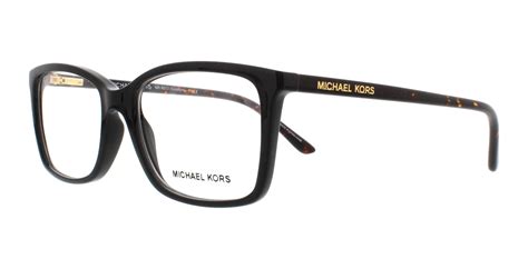 michael kors eyeglasses mk 8013 3056 black tortoise 53mm