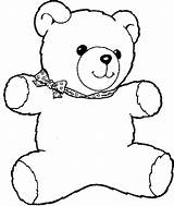 Coloring Pages Teddy Bear sketch template
