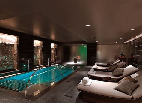 oxylight facial home spa room luxury spa design indoor pool design