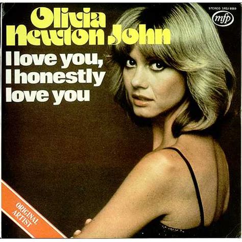 Olivia Newton John I Love You I Honestly Love You South African Vinyl