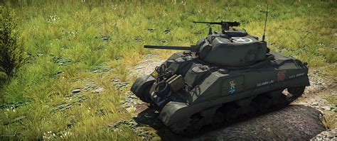 vehicle profile  sherman decal included news war thunder