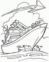 Boat Coloring Pages Printable Speed Popular sketch template