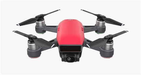 dji spark mini drone mp camera p hd wifi quadcopter lava red uk  ebay