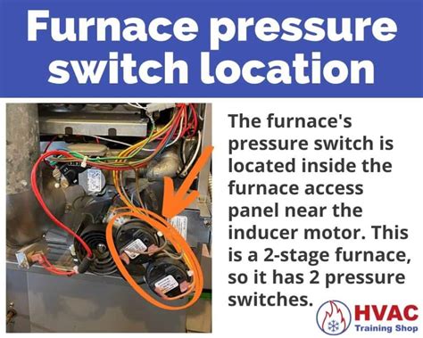 furnace pressure switch stuck open heres    hvac training shop