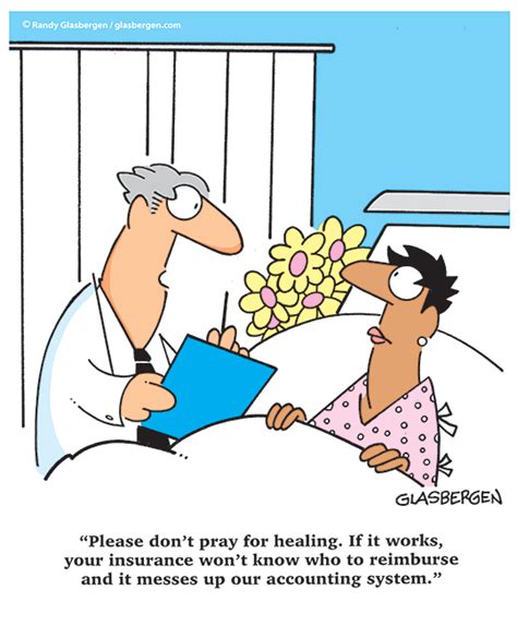healthcare cartoons cartoons about healthcare randy glasbergen