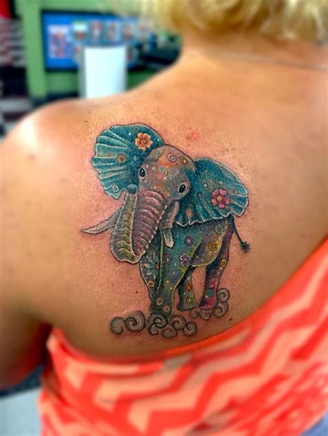 75 big and small elephant tattoo ideas brighter craft