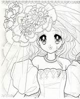 Coloring Pages Shoujo Princess Book Mama Mia Picasa Web Japanese Color sketch template