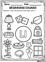 Beginning Sounds Coloring Pages Followers sketch template