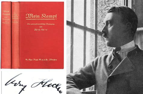 mein kampf autographed by hitler sells at auction for £40 000 daily
