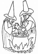 Witch Witches sketch template