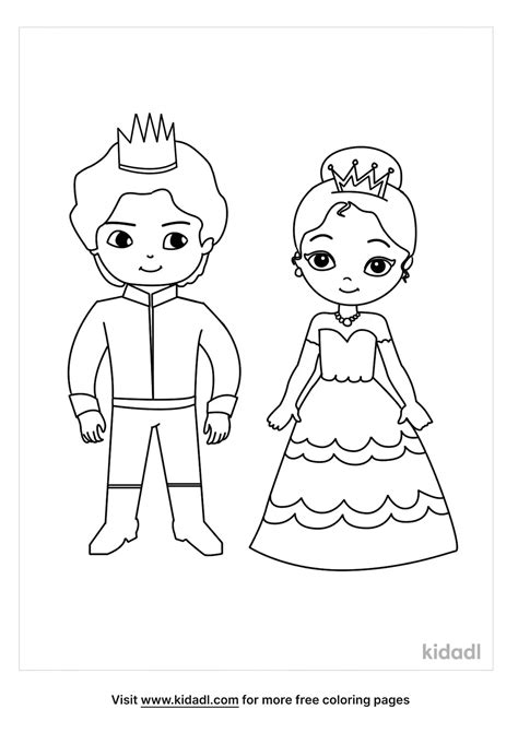 top  prince  princess coloring pages thptsuongnguyetanheduvn