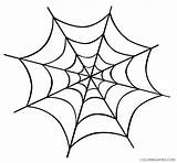 Spider Coloring4free Spiders sketch template