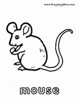 Letter Coloring Mouse Preschool Printables Pages Abc Alphabet Mom sketch template