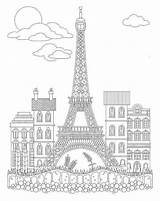 Eiffel Mykinglist Eiffelturm Pencils Parigi Iniciales Bordado Watercolors Scenery Besuchen Paisagens sketch template