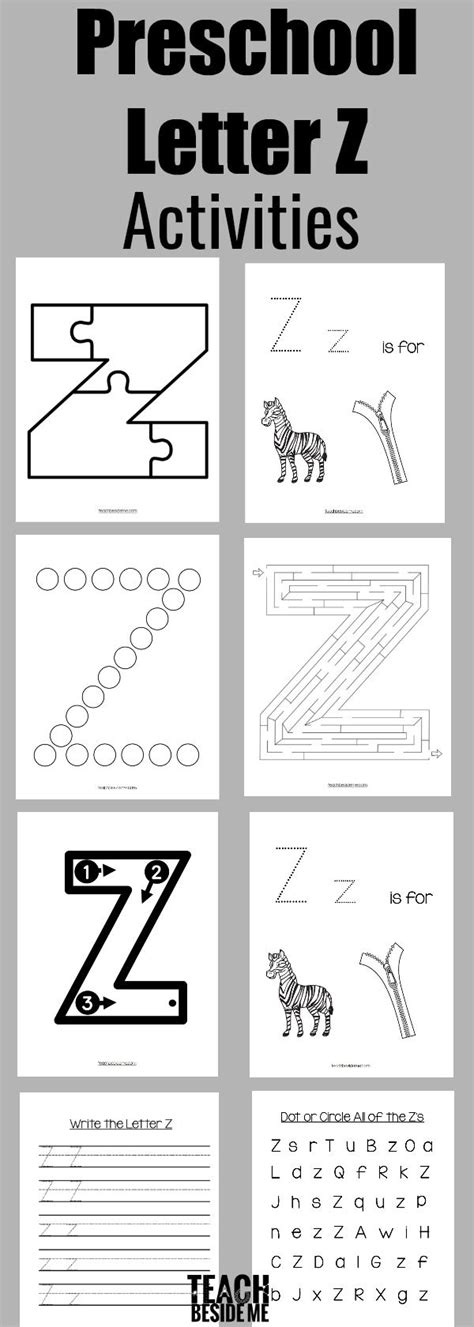letter   week preschool letter  activities letter  worksheets