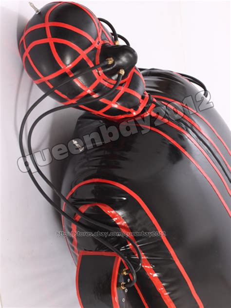 100 latex rubber gummi inflatable sleep sack bodybag sleeping bag