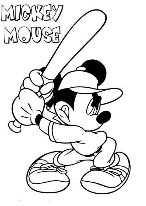 printable coloring pages mickey mouse