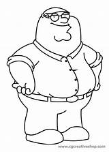 Coloring Pages Peter Griffin Family Stewie Prestonplayz Color Getcolorings Template Printable Getdrawings sketch template