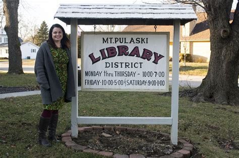 Mt Pulaski Library Welcomes New Director Amanda Doherty