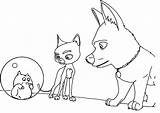 Bolt Coloring Pages Mittens Clipart Characters Popular Rhino Webstockreview Gif sketch template